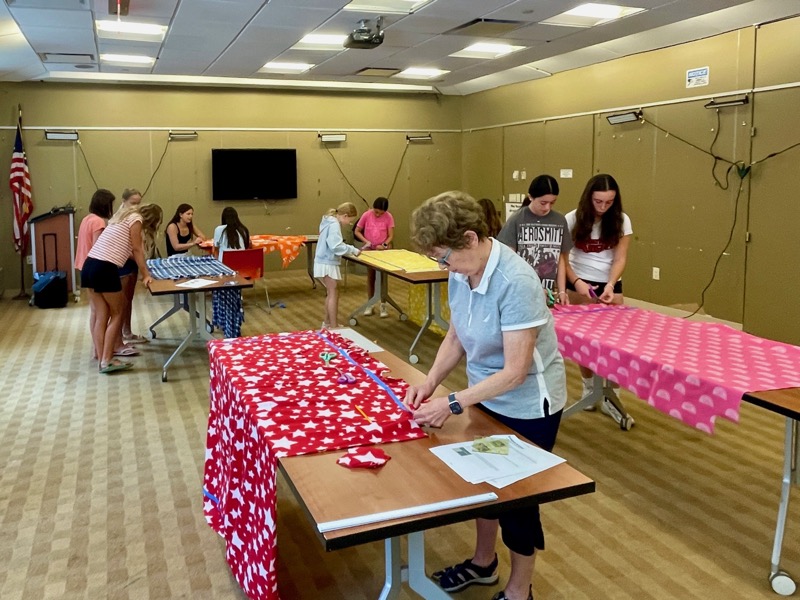 Ramsey Ambulance Corps and Ramsey Blanket Corps partnership event