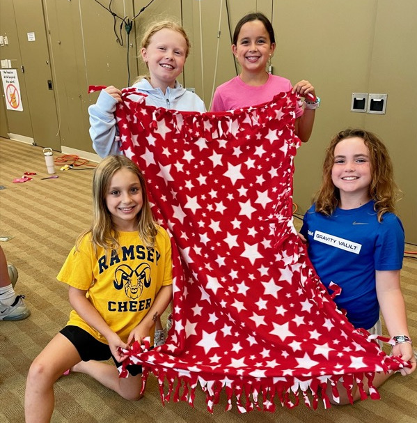 Handmade blankets being collected for people in crisis in Ramsey NJ